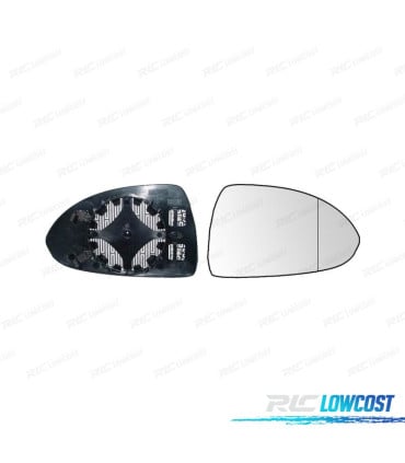 CRISTAL ESPEJO BASE DERECHO OPEL CORSA D 06-14 CORSA E 14-17 TERMICO