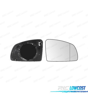 CRISTAL ESPEJO BASE DERECHO OPEL MERIVA 03-10 CONVEXO TERMICO
