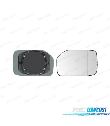 CRISTAL ESPEJO BASE DERECHO PEUGEOT 106 91- CONVEXO