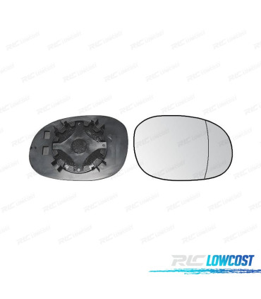 CRISTAL ESPEJO BASE DERECHO CITROEN C2 03-09 CONVEXO