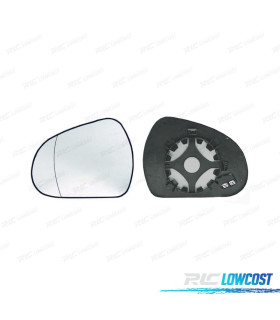 CRISTAL ESPEJO BASE IZQUIERDO PEUGEOT 207 06-13 CONVEXO TERMICO