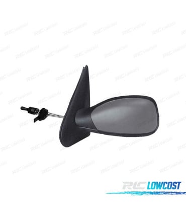 ESPEJO COMPLETO IZQUIERDO PEUGEOT 306 92-01 ASFERICO
