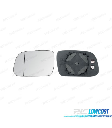 CRISTAL ESPEJO + BASE IZQUIERDO PEUGEOT 307 01-