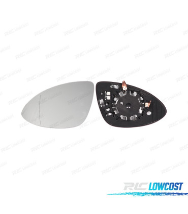 CRISTAL ESPEJO + BASE IZQUIERDO PORSCHE CAYENNE 10-14