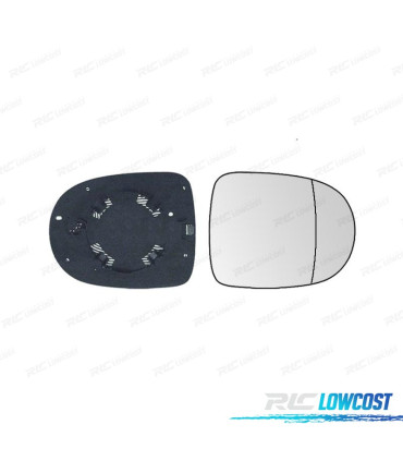 CRISTAL ESPEJO + BASE DERECHO RENAULT CLIO VI 09-12