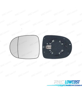 CRISTAL ESPEJO BASE IZQUIERDO RENAULT CLIO VI 09-12 TERMICO