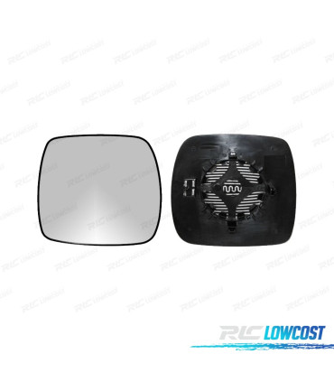 CRISTAL ESPEJO + BASE REVERSIBLE IZQUIERDO / DERECHO RENAULT KANGOO 08-12