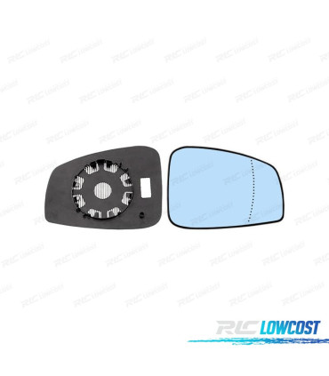 CRISTAL ESPEJO BASE DERECHO RENAULT LAGUNA III 07- AZUL