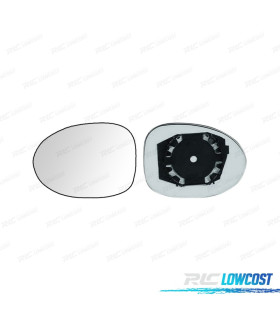 CRISTAL ESPEJO + BASE IZQUIERDO RENAULT TWINGO II 97-07