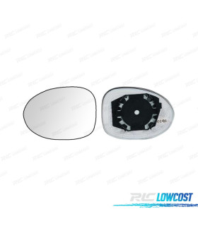 CRISTAL ESPEJO BASE IZQUIERDO RENAULT TWINGO II 97-07 TERMICO