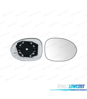 CRISTAL ESPEJO BASE DERECHO RENAULT TWINGO II 97-07 TERMICO