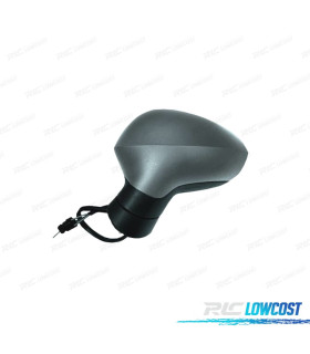 ESPEJO COMPLETO IZQUIERDO SEAT IBIZA 09-17 IMPRIMADO