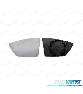 CRISTAL ESPEJO + BASE IZQUIERDO SEAT LEON 13-