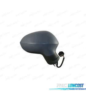 ESPEJO COMPLETO DERECHO SEAT LEON III 09-12 IMPRIMADO