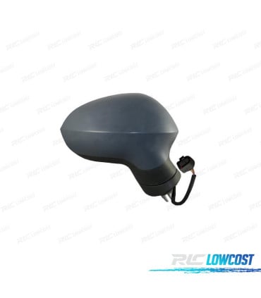 ESPEJO COMPLETO DERECHO SEAT LEON III 09-12 IMPRIMADO