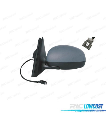 ESPEJO COMPLETO IZQUIERDO SKODA FABIA 07-14 TERMICO