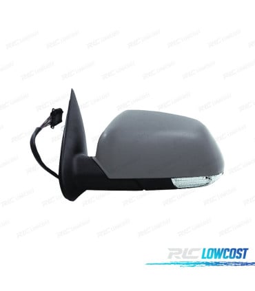 ESPEJO COMPLETO IZQUIERDO SKODA OCTAVIA 04-09 LUZ SUELO