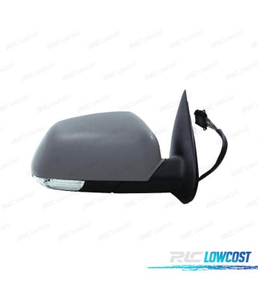 ESPEJO COMPLETO DERECHO SKODA OCTAVIA 04-09 LUZ SUELO