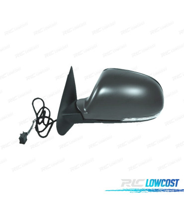 ESPEJO COMPLETO IZQUIERDO SKODA OCTAVIA 09-17 LUZ SUELO