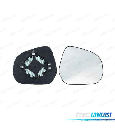 CRISTAL ESPEJO BASE DERECHO OPEL AGILA 07- CONVEXO TERMICO