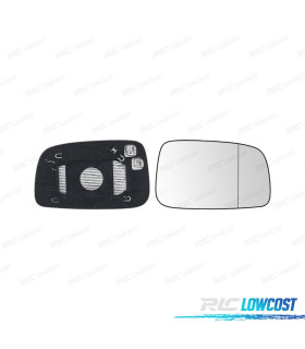 CRISTAL ESPEJO BASE DERECHO TOYOTA COROLLA 04-07 CONVEXO TERMICO