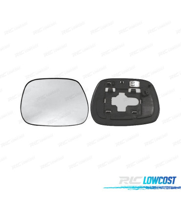 CRISTAL ESPEJO BASE IZQUIERDO TOYOTA RAV4 00-05 TERMICO