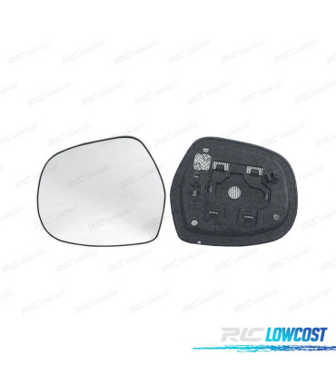 CRISTAL ESPEJO + BASE IZQUIERDO TOYOTA LAND CRUISER 02-10