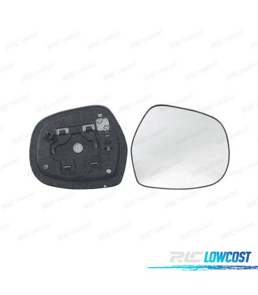CRISTAL ESPEJO + BASE DERECHO TOYOTA LAND CRUISER 02-10