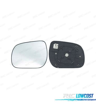 CRISTAL ESPEJO + BASE IZQUIERDO TOYOTA RAV4 06-10