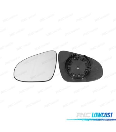 CRISTAL ESPEJO + BASE IZQUIERDO TOYOTA YARIS 10-17