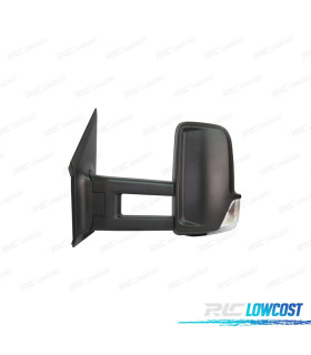 ESPEJO COMPLETO IZQUIERDO MERCEDES SPRINTER 06-16 BRAZO LARGO