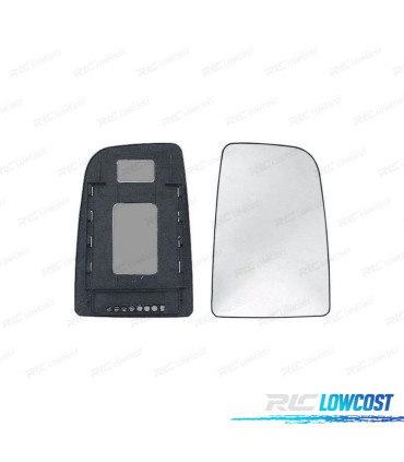 CRISTAL ESPEJO BASE DERECHO VOLKSWAGEN VW CRAFTER 06-16 SOPORTE CUADRADO