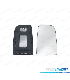 CRISTAL ESPEJO BASE DERECHO MERCEDES SPRINTER 06-16 TERMICO SOPORTE CUADRADO
