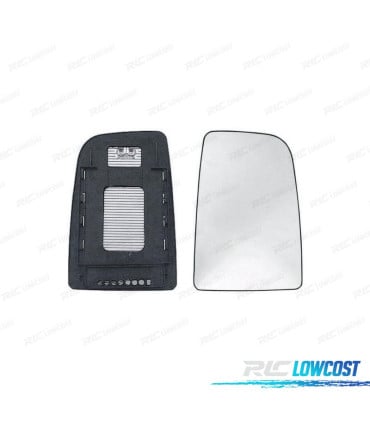 CRISTAL ESPEJO BASE DERECHO MERCEDES SPRINTER 06-16 TERMICO SOPORTE CUADRADO