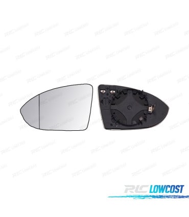 CRISTAL ESPEJO + BASE IZQUIERDO VOLKSWAGEN VW GOLF VII 12-17