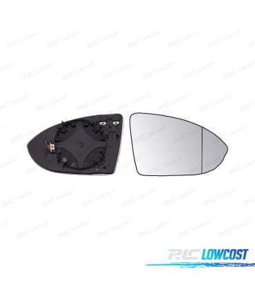 CRISTAL ESPEJO + BASE DERECHO VOLKSWAGEN VW GOLF VII 12-17
