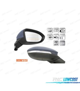 ESPEJO COMPLETO DERECHO VW GOLF VIII 19-