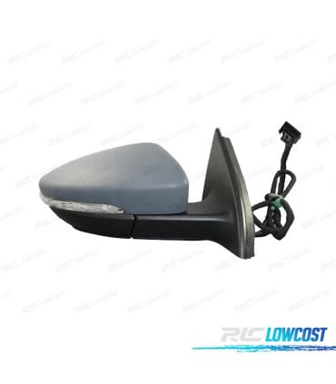 ESPEJO COMPLETO DERECHO VOLKSWAGEN VW PASSAT 10-17 LUZ SUELO