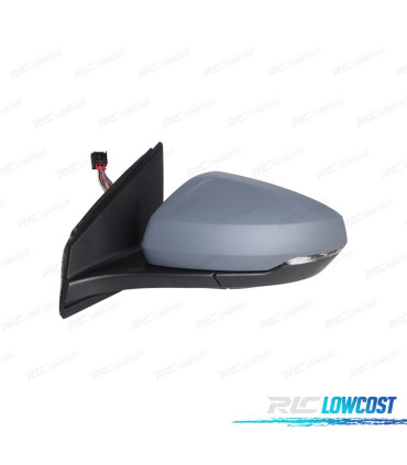 ESPEJO COMPLETO IZQUIERDO VOLKSWAGEN VW POLO 17- IMPRIMADO