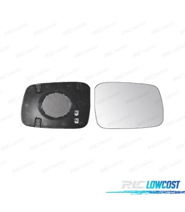 CRISTAL ESPEJO + BASE DERECHO VOLKSWAGEN VW TRANSPORTER T4 90-03 TERMICO