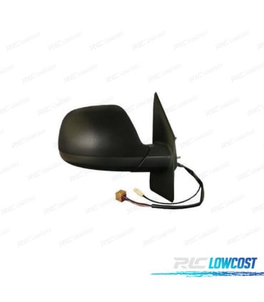 ESPEJO COMPLETO DERECHO VOLKSWAGEN VW TRANSPORTER T5 09-15 ELÉCTRICO CON INTERMITENTE