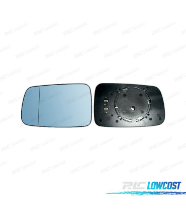 CRISTAL ESPEJO BASE IZQUIERDO BMW SERIE 7 E65 E68 01-08 AZUL