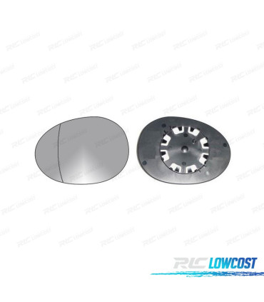CRISTAL ESPEJO BASE IZQUIERDO PEUGEOT 107 05-13