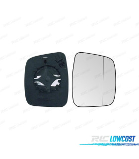 CRISTAL ESPEJO BASE DERECHO FIAT FIORINO 07- CONVEXO