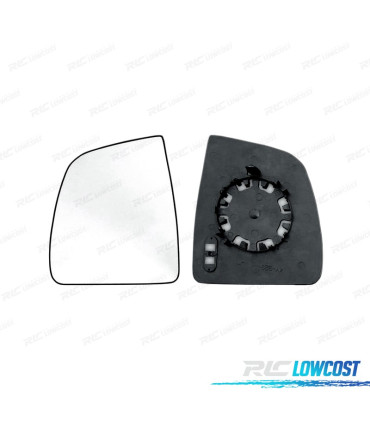 CRISTAL ESPEJO BASE IZQUIERDO OPEL COMBO 12-17 CONVEXO