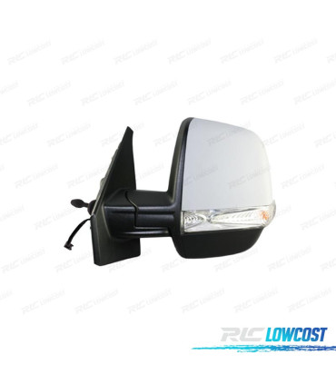 ESPEJO COMPLETO IZQUIERDO OPEL COMBO 12-17 IMPRIMADO CONVEXO
