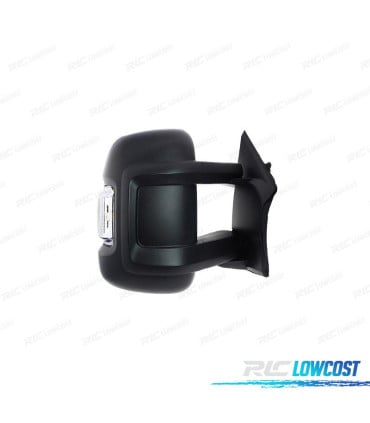 ESPEJO COMPLETO DERECHO PEUGEOT BOXER 06- INTERMITENTE BLANCO