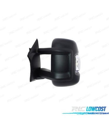 ESPEJO COMPLETO IZQUIERDO PEUGEOT BOXER 06- MANUAL BLANCO