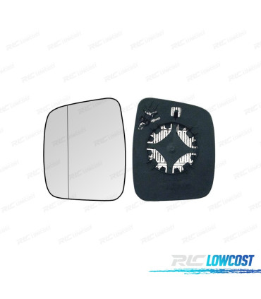 CRISTAL ESPEJO BASE IZQUIERDO FIAT QUBO 08- TERMICO