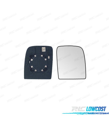 CRISTAL ESPEJO BASE DERECHO CITROEN JUMPY 06-15 SUPERIOR TERMICO